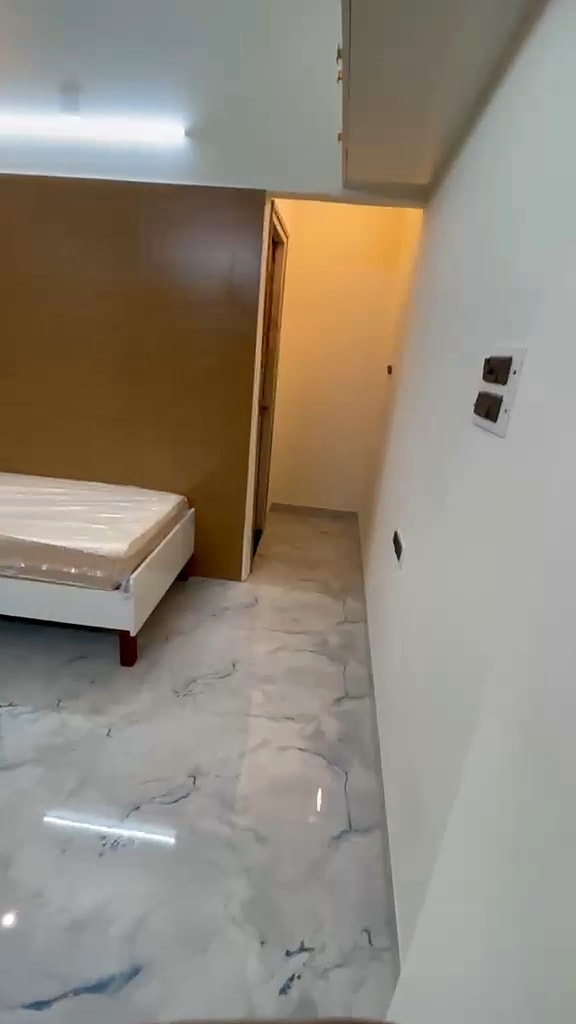 Double sharing room — bedroom entry view